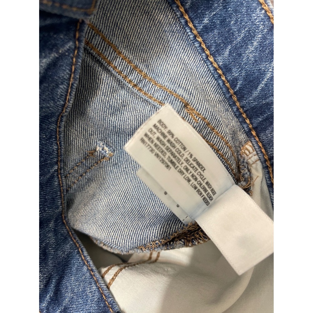 Universal Thread Highest Straight Jeans Medium Wash Button Fly Size 12 Womens - Picture 15 of 15